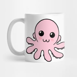 Little pink octopus Mug